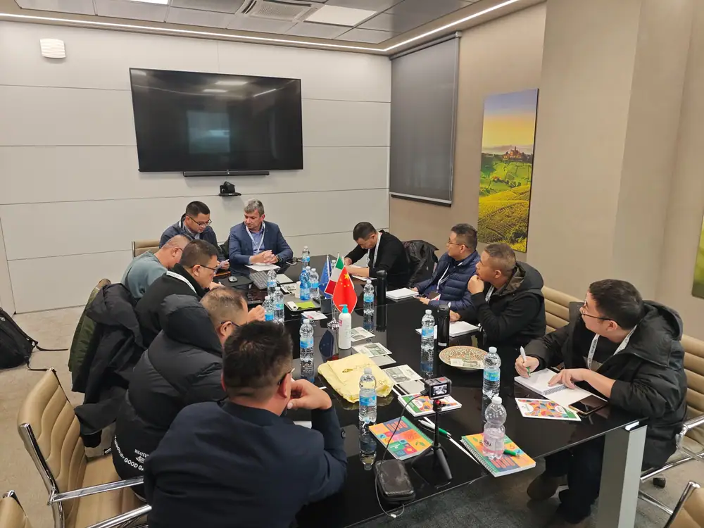 瑞年特肥现代农业环球之旅出访意大利绿色肥料集团